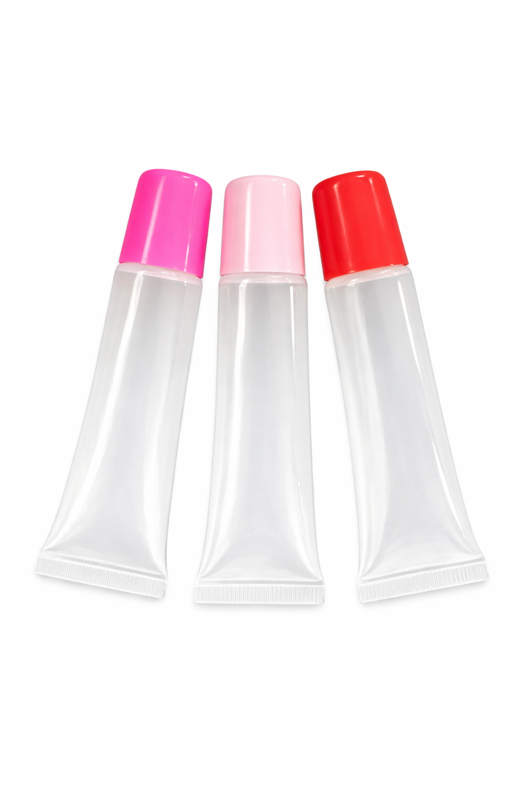 Red Squeeze Tubes